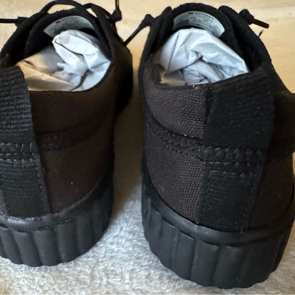 NEW Sperry Pier Wave Canvas Platform Lace Up Sneakers - Picture 3 of 9